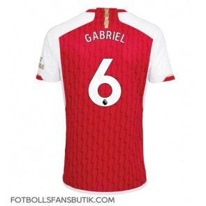 Arsenal Gabriel Magalhaes #6 Replika Hemmatröja 2023-24 Kortärmad